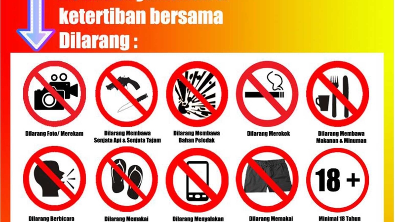 Tata Tertib Menghadiri Persidangan