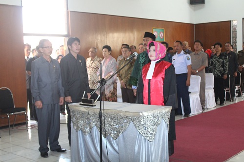 Pengambilan Sumpah Jabatan dan Pelantikan Wakil Ketua PN. Bale Bandung