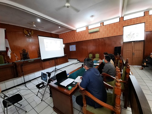 VIDEO TELECONFERENCE PEMBINAAN KETUA PENGADILAN TINGGI BANDUNG
